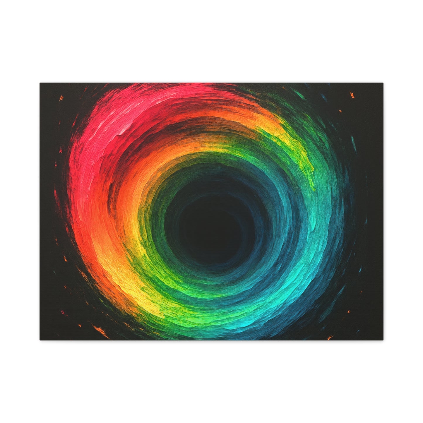 Chromatic Cyclone Matte Canvas, Stretched, 1.25"