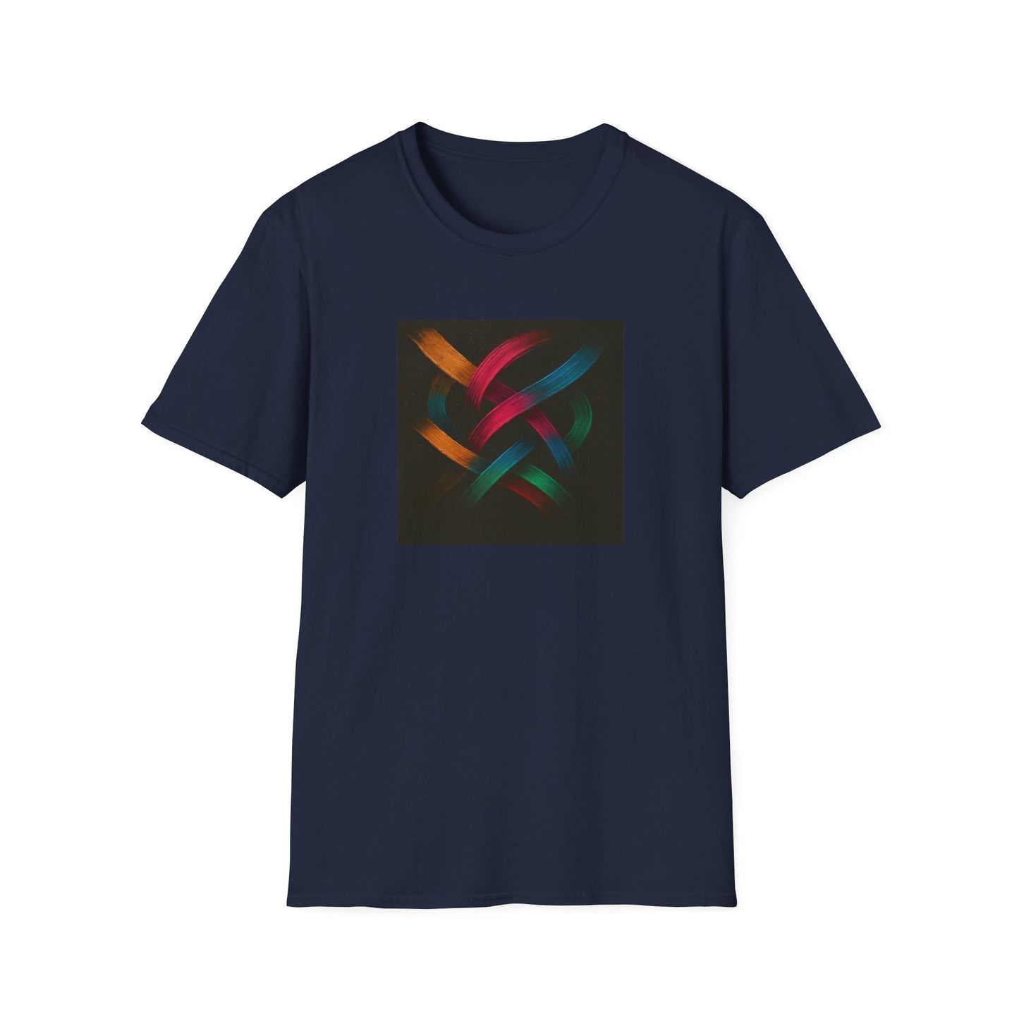 Unisex T-Shirt for Art Lovers - Weave Design