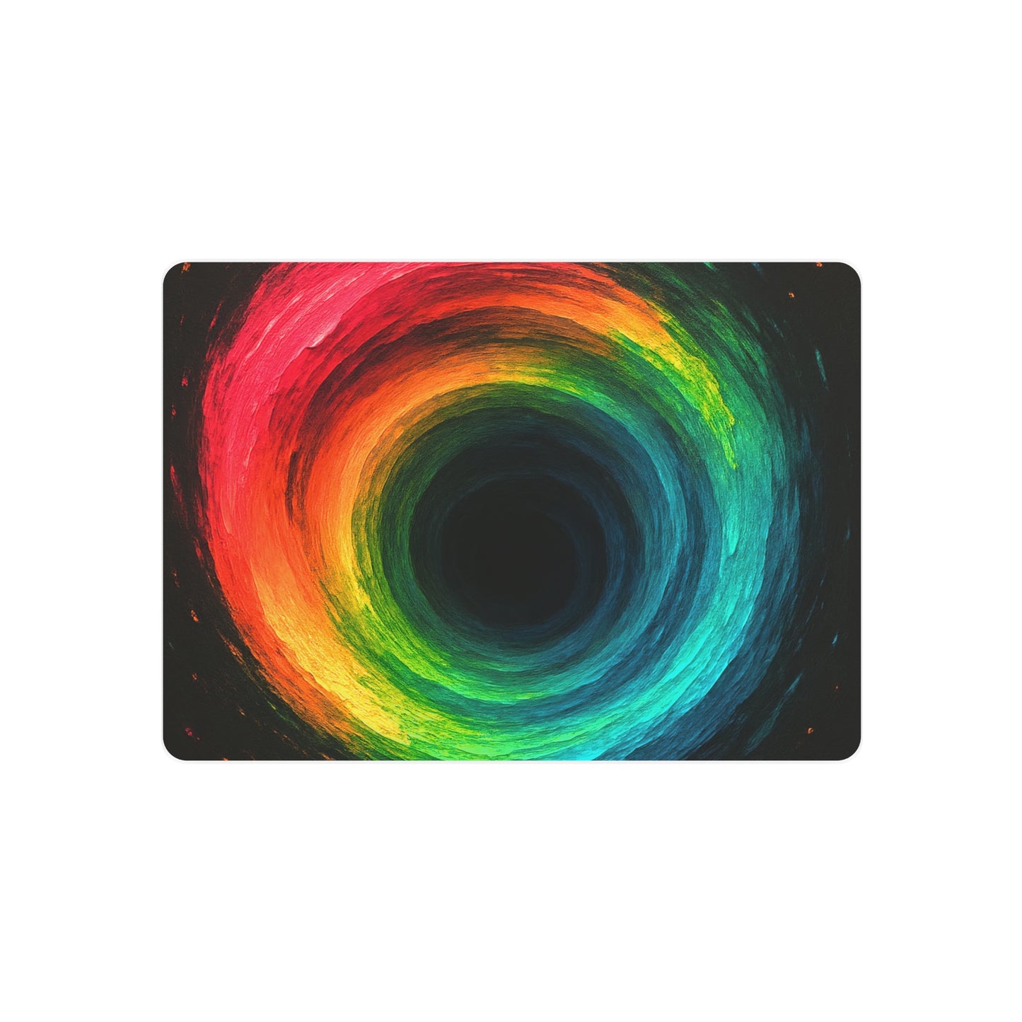 Colorful Cyclone Metal Wall Art