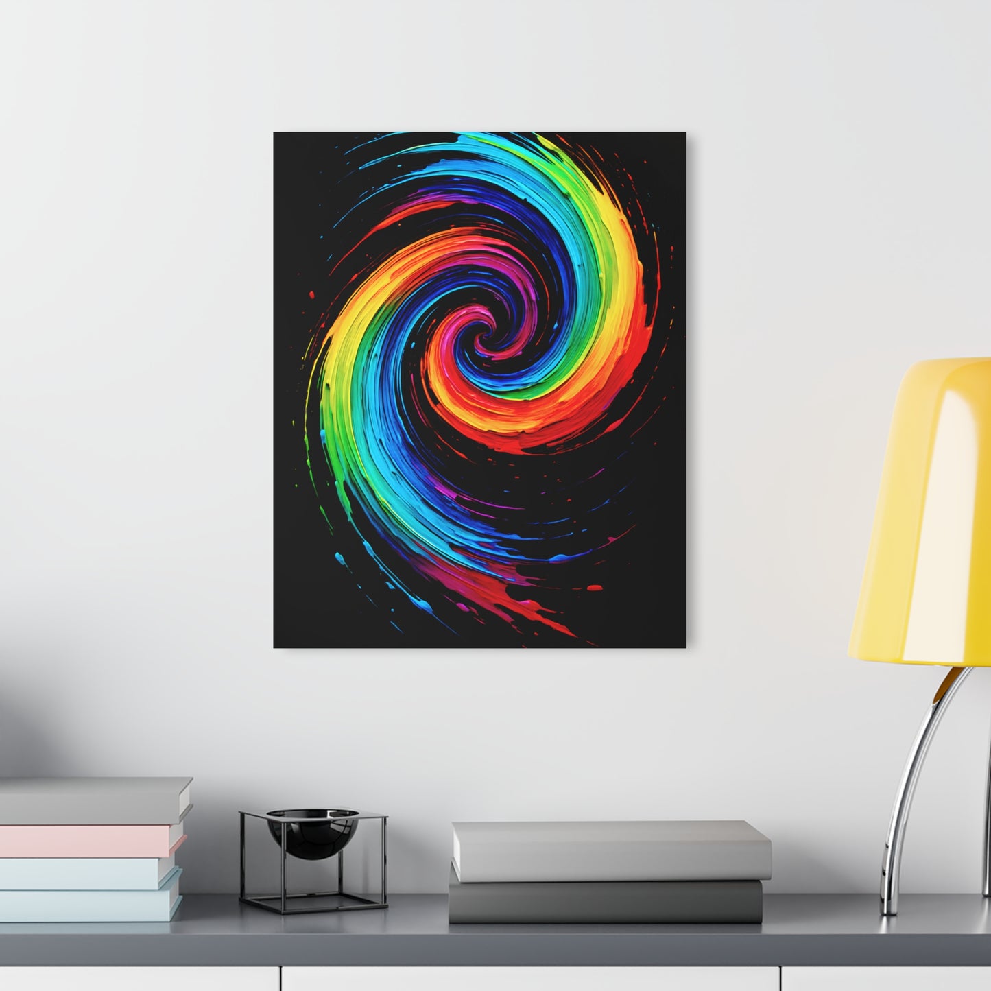 Vibrant Acrylic Wall Art Print - Cyclone Design