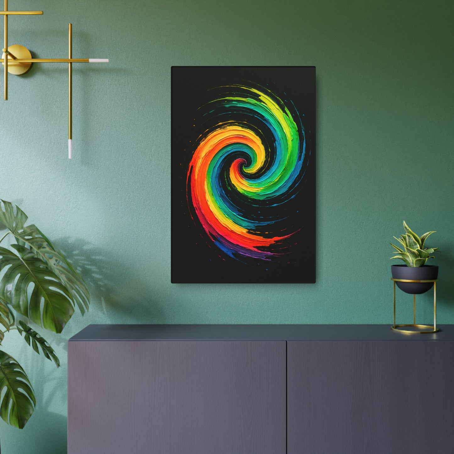 Home Decor Metal Art Sign - Cyclone Design