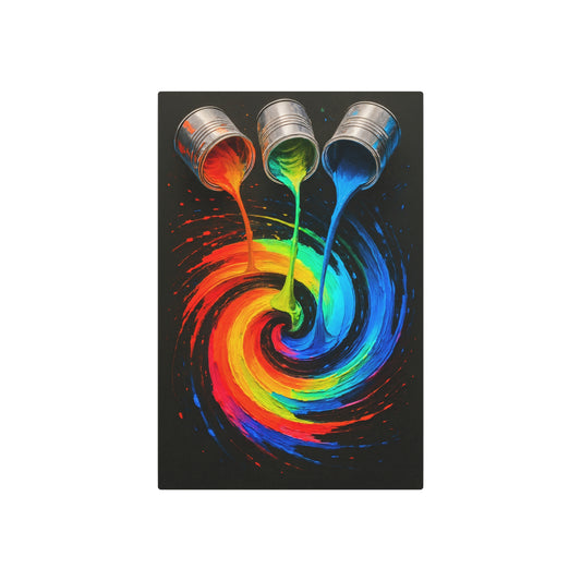 Vibrant Metal Art - Melt Design