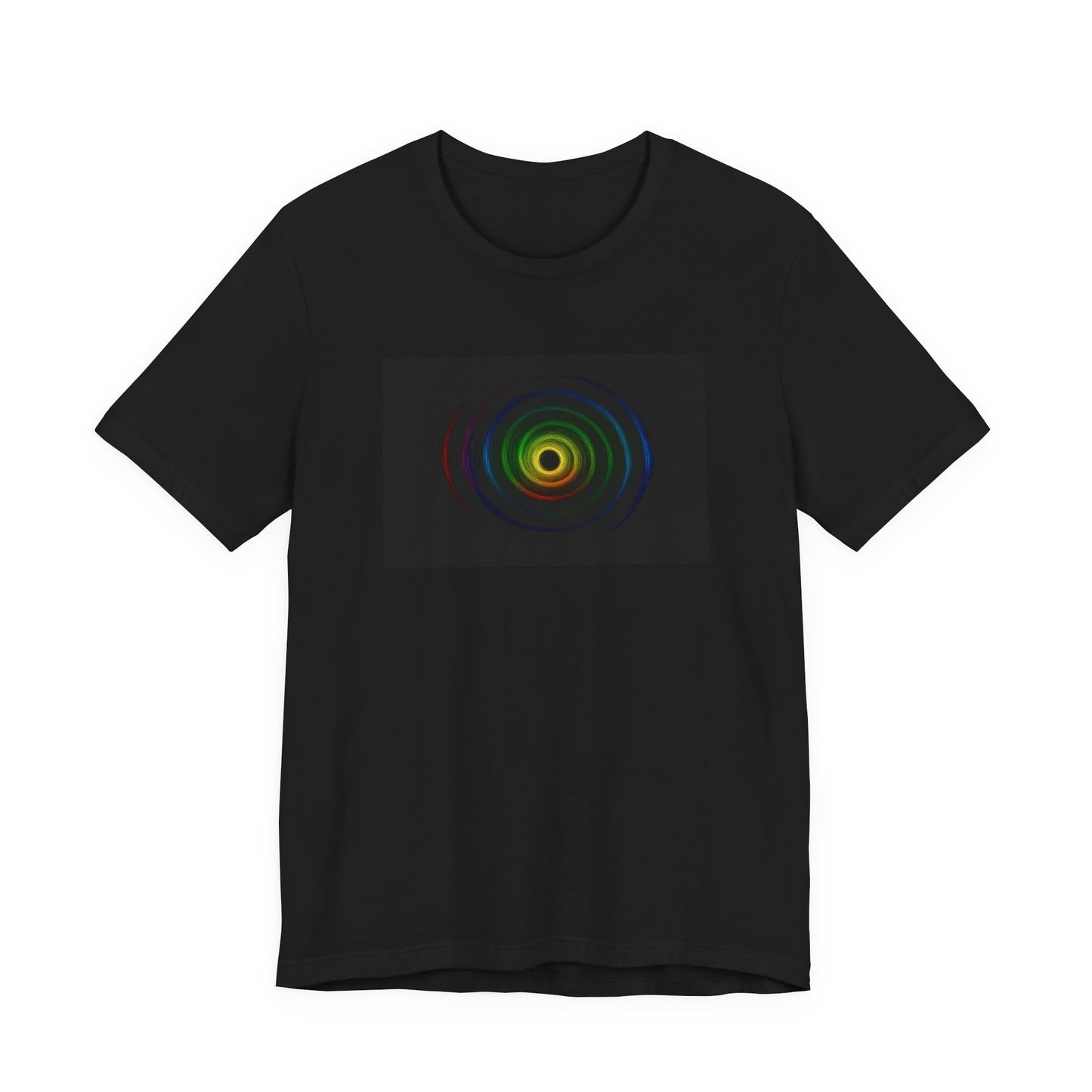 Colorful Wave Unisex Tee - Cyclone Design