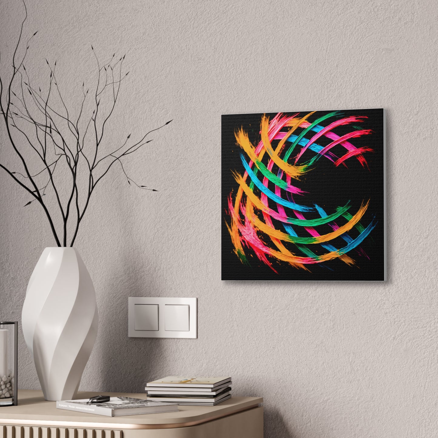 Unique  Canvas Artwork for Any Room - Weave Design