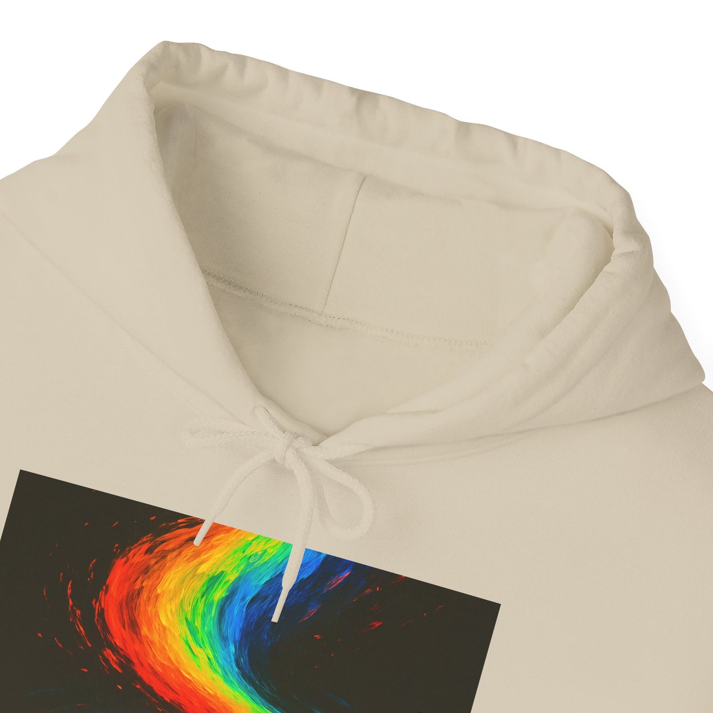 Rainbow Swirl Unisex Heavy Blend Hoodie - Melt Design