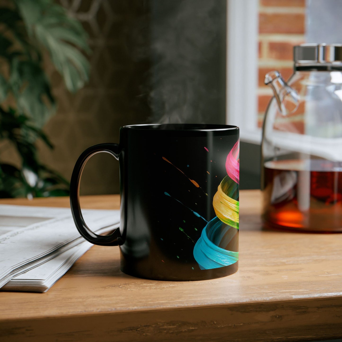 Rainbow Swirl Coffee Mug - Melt Design