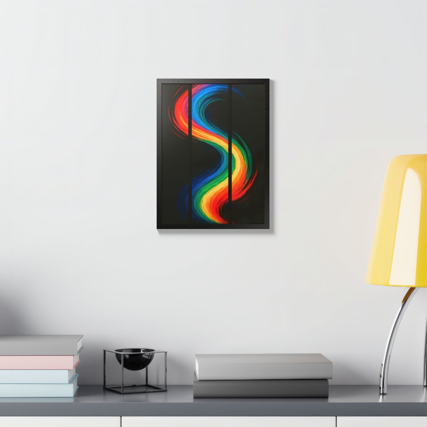 Colorful Art Print - Weave Design