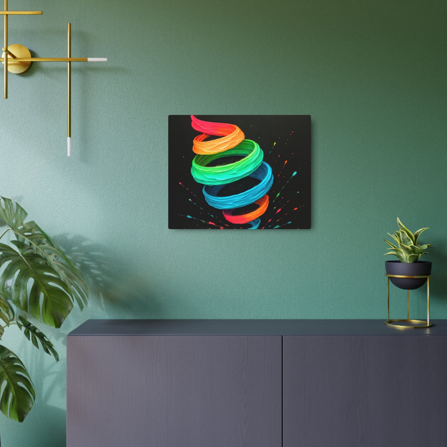 Unique Metal WallArt for Home Decore - Cyclone Design