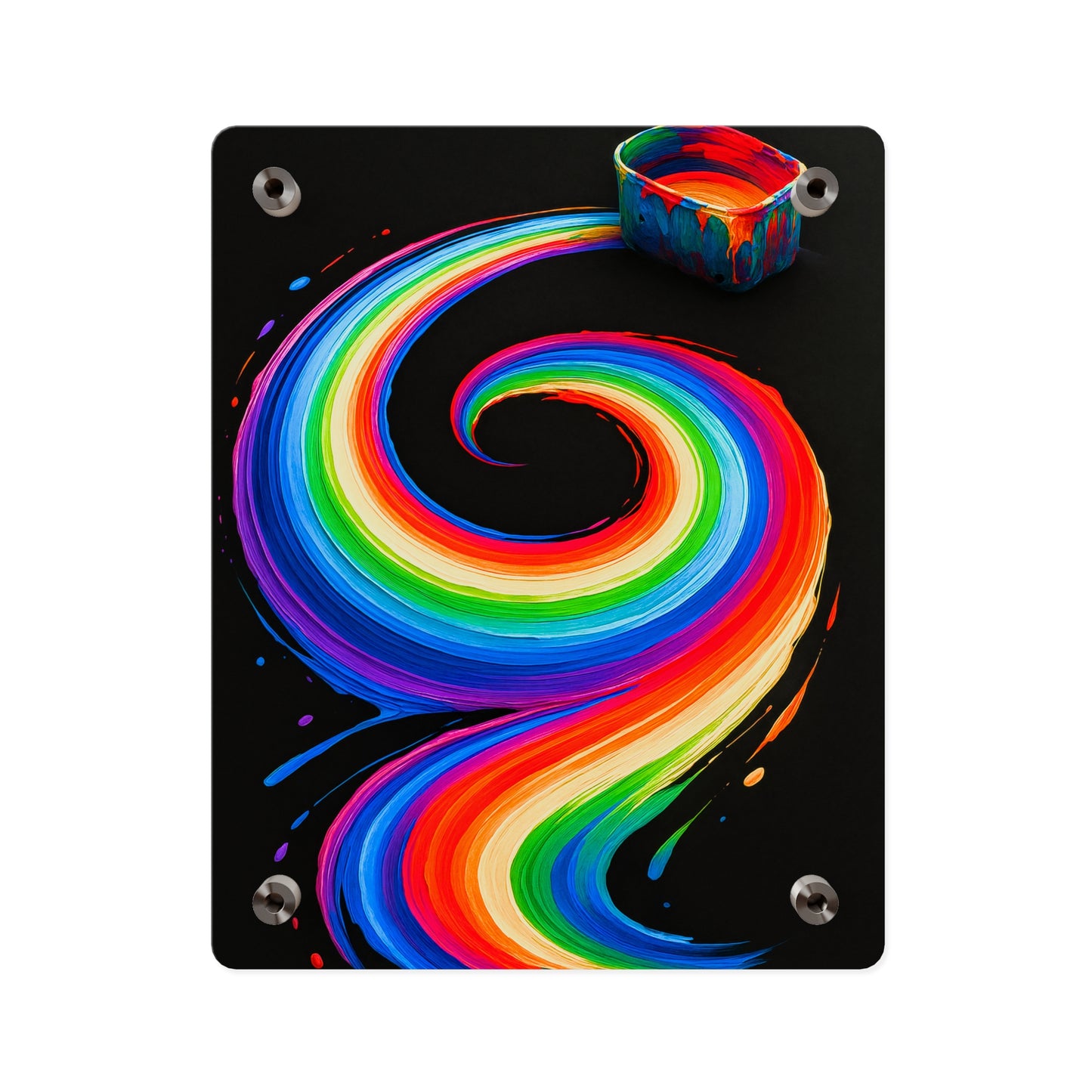 Vibrant Acrylic Wall Art - Melt Design