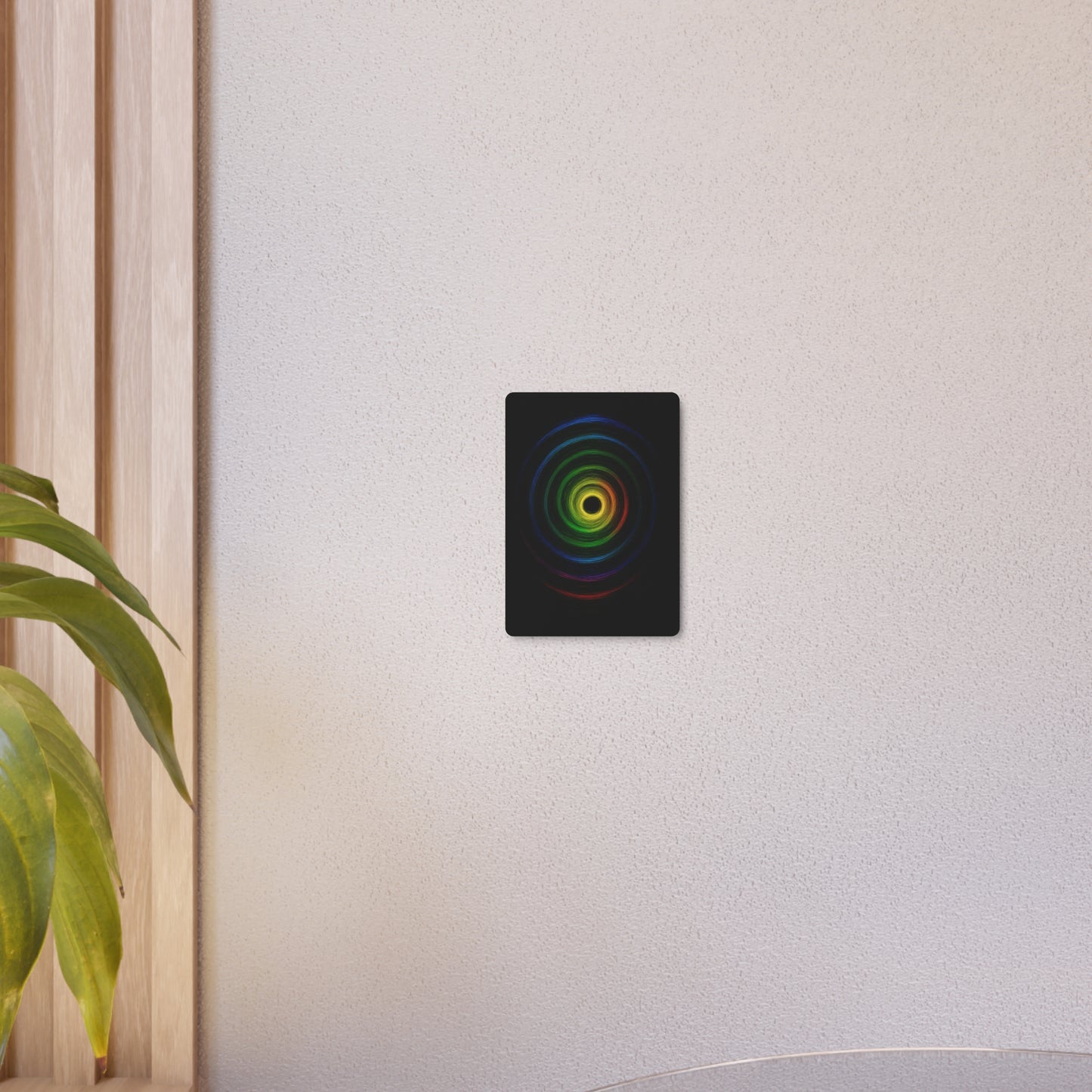 Colorful Spiral WallArt Metal Print - Cyclone Design