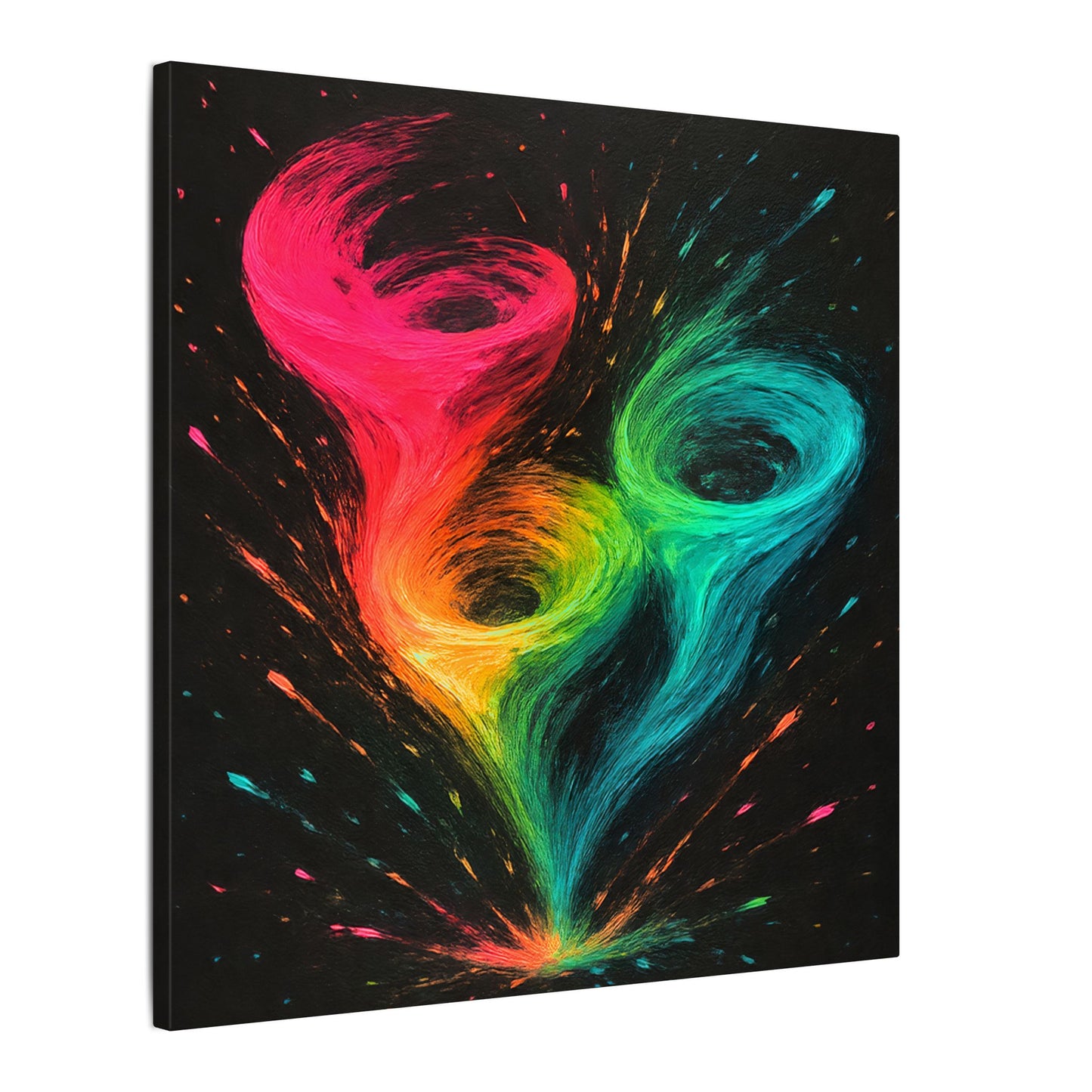 Abstract Wall Hanging Canvas Print - Cyclone Design