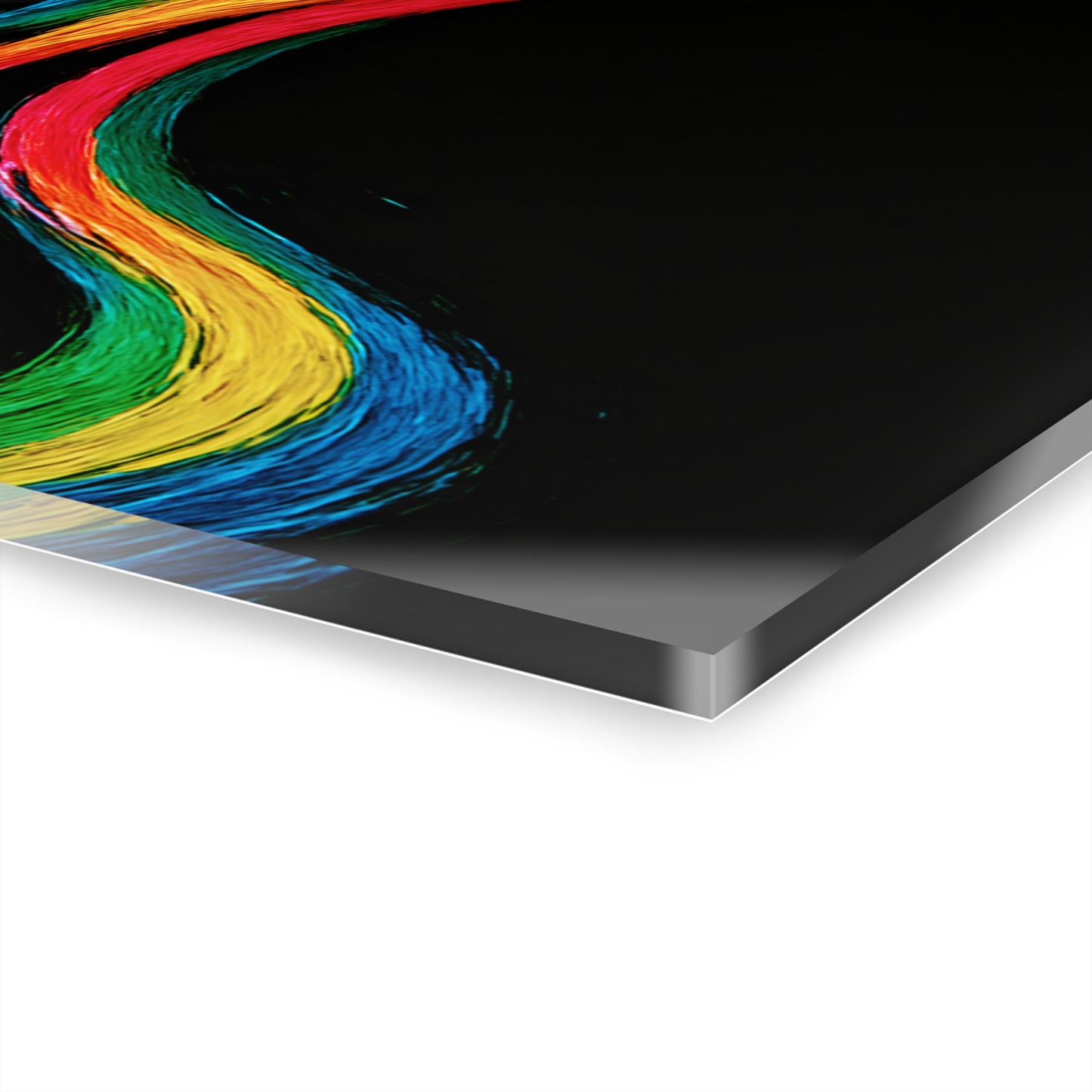 Vibrant Acrylic Wall Art - Cyclone Design