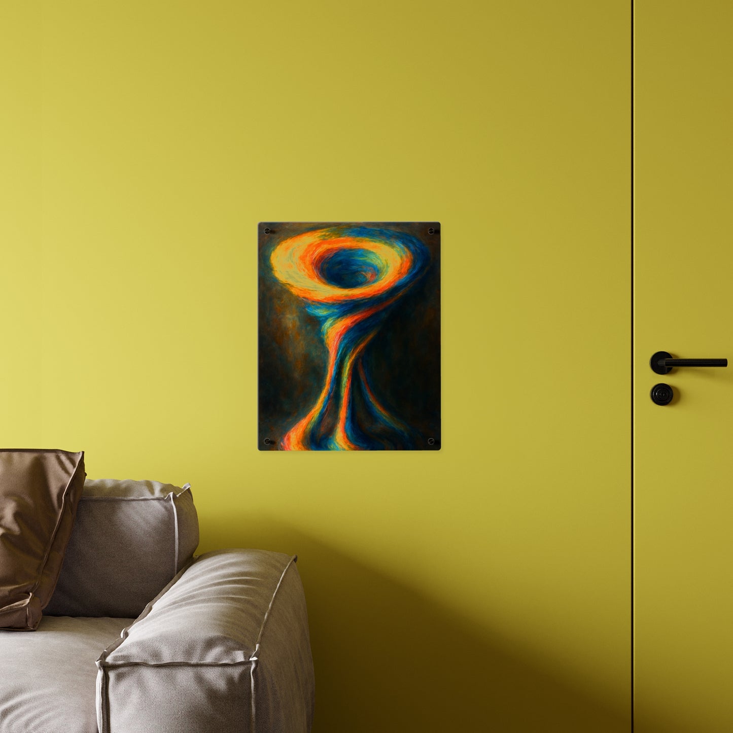 Modern Abstract Acrylic Wall Art - Cyclone Design