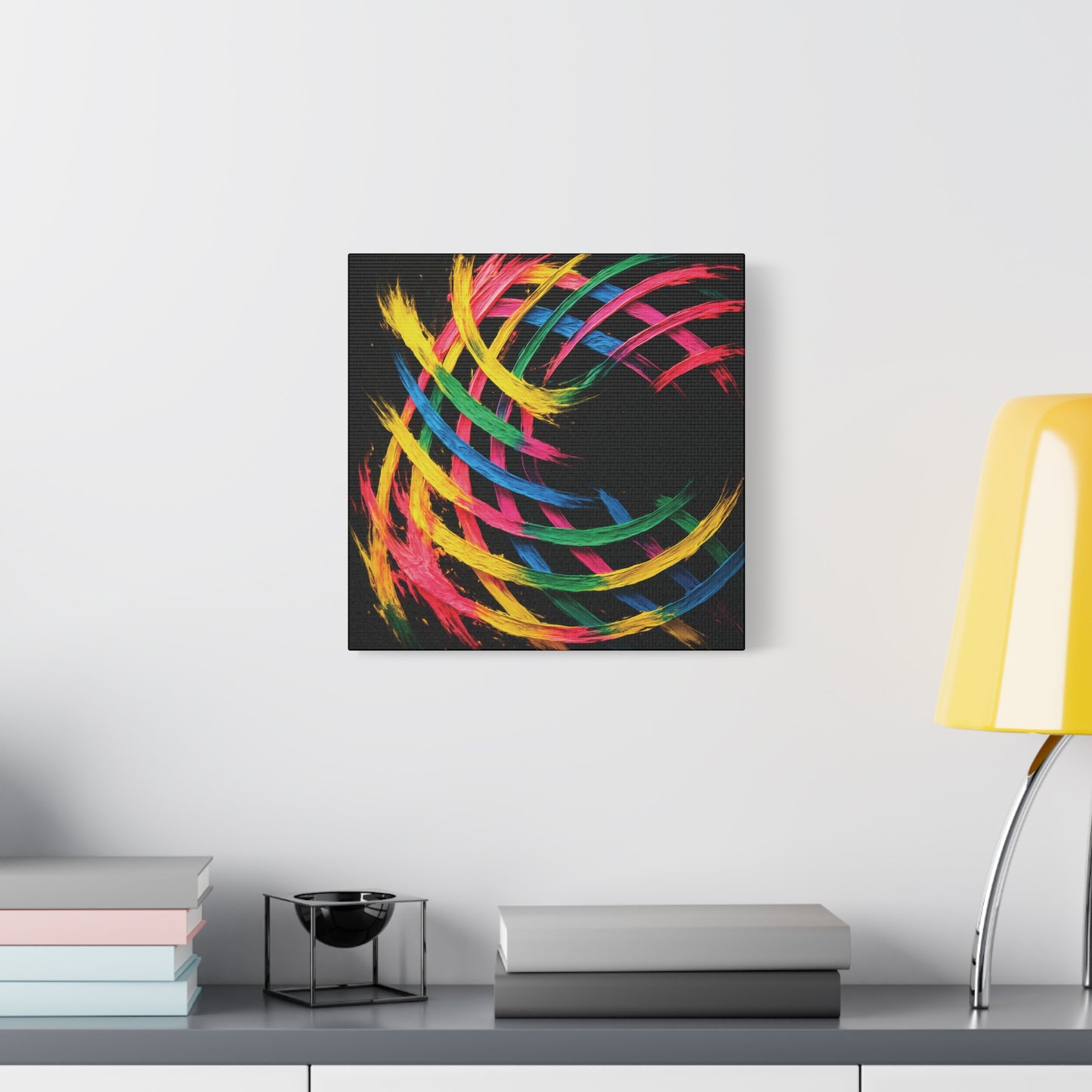Vibrant Weave Canvas Print - 1.25
