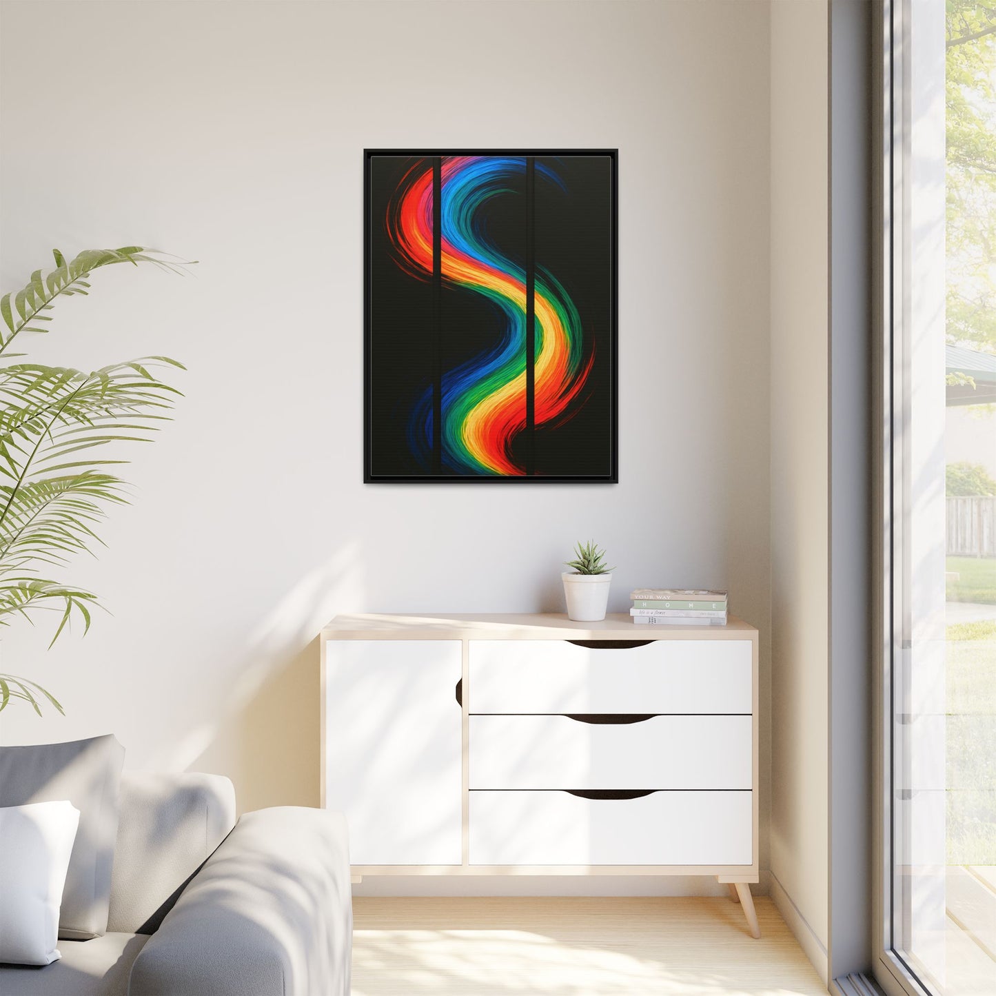 Modern Aesthetic Wall Decor - Weave Design