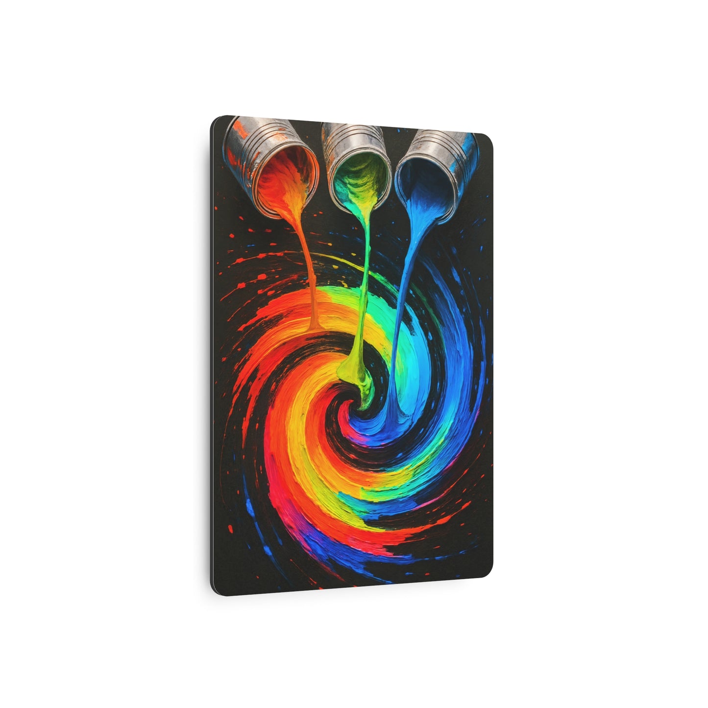 Vibrant Metal Art - Melt Design