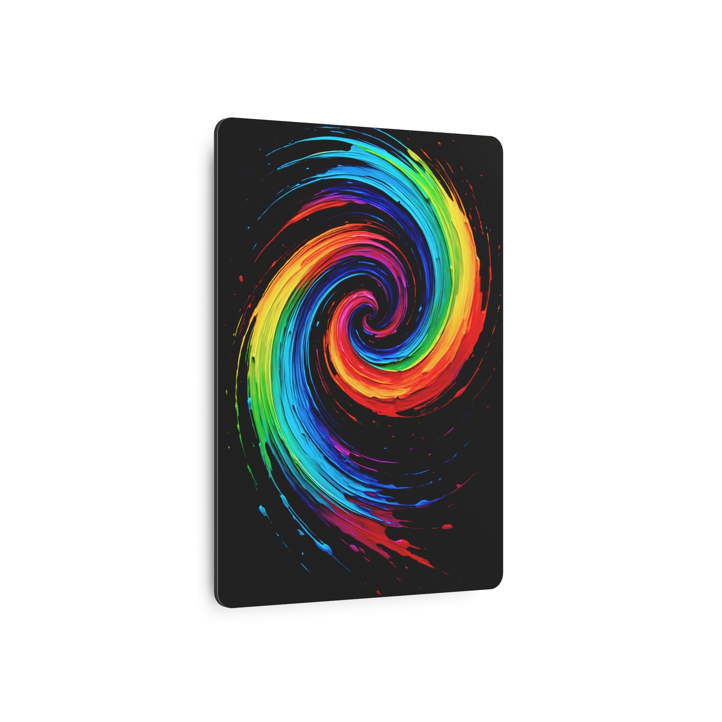 Colorful Wall Décor Metal Art - Cyclone Design