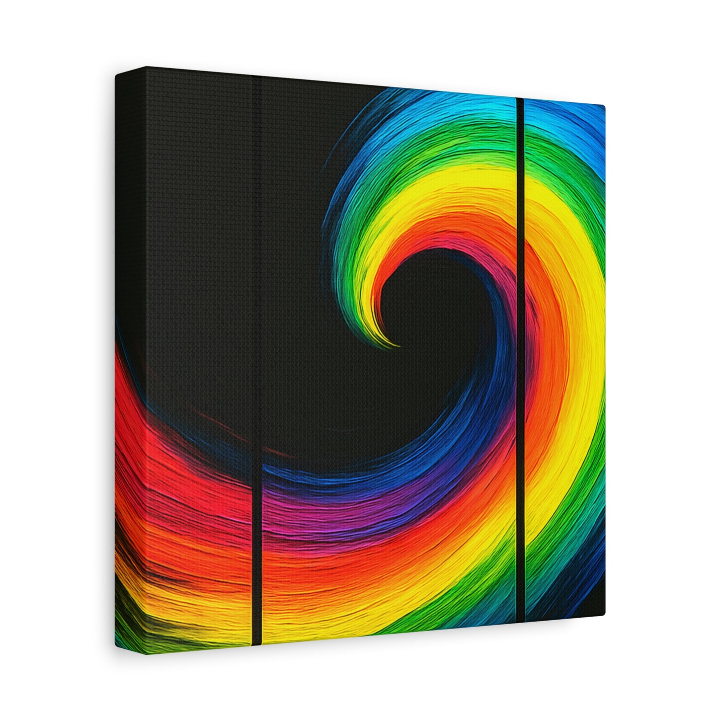 Vibrant WallArt Canvas- Cyclone Design