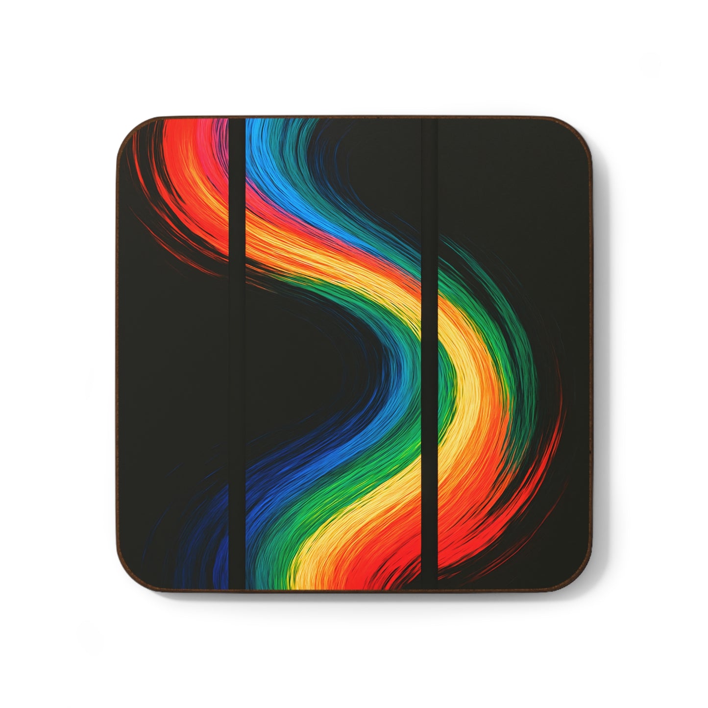 Colorful Abstract Coaster Set - Weave Design