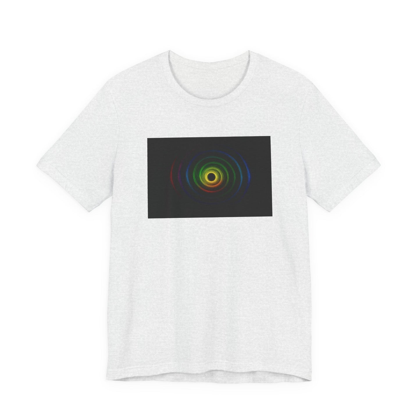 Colorful Wave Unisex Tee - Cyclone Design