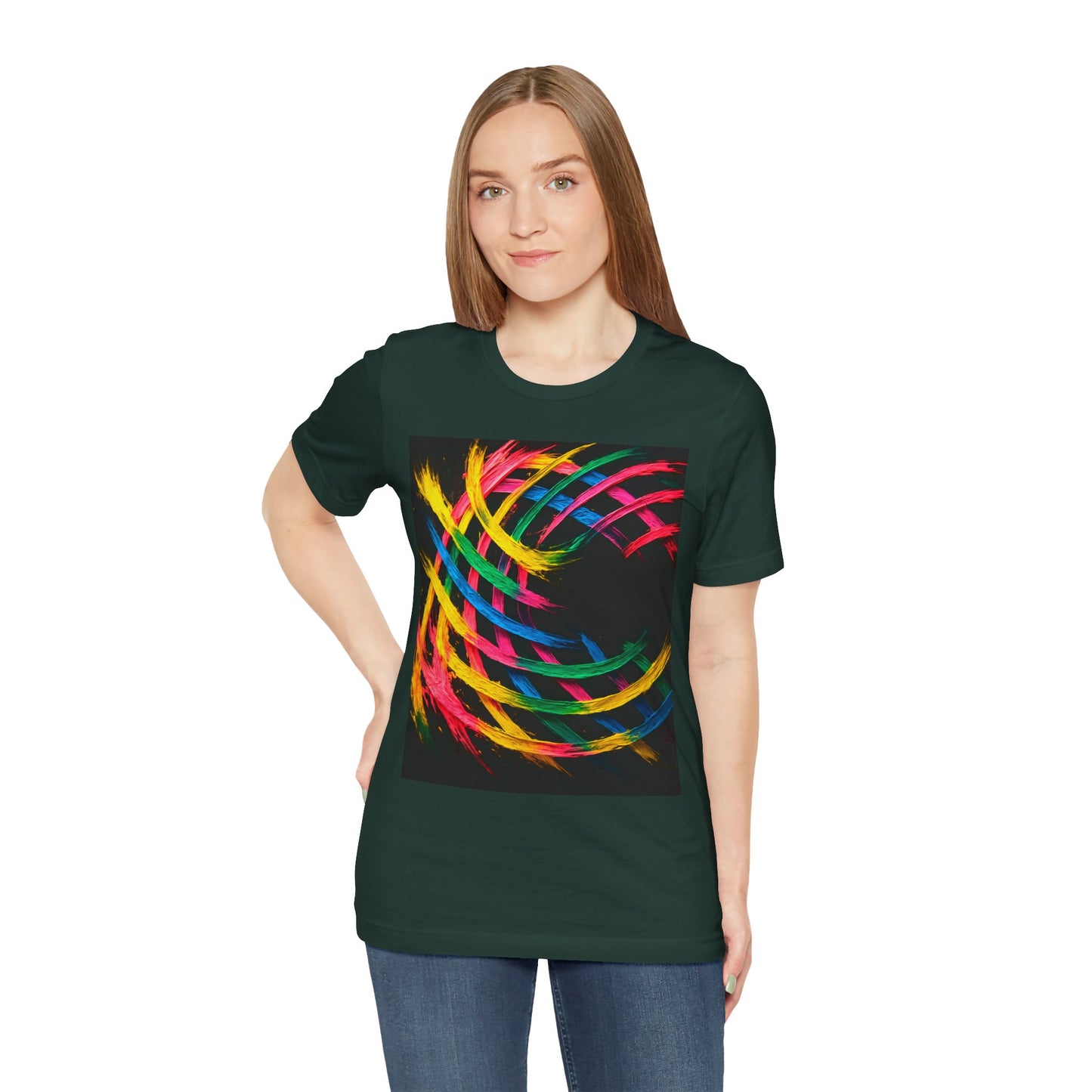Chromatic Weave Unisex Jersey Short Sleeve Tee