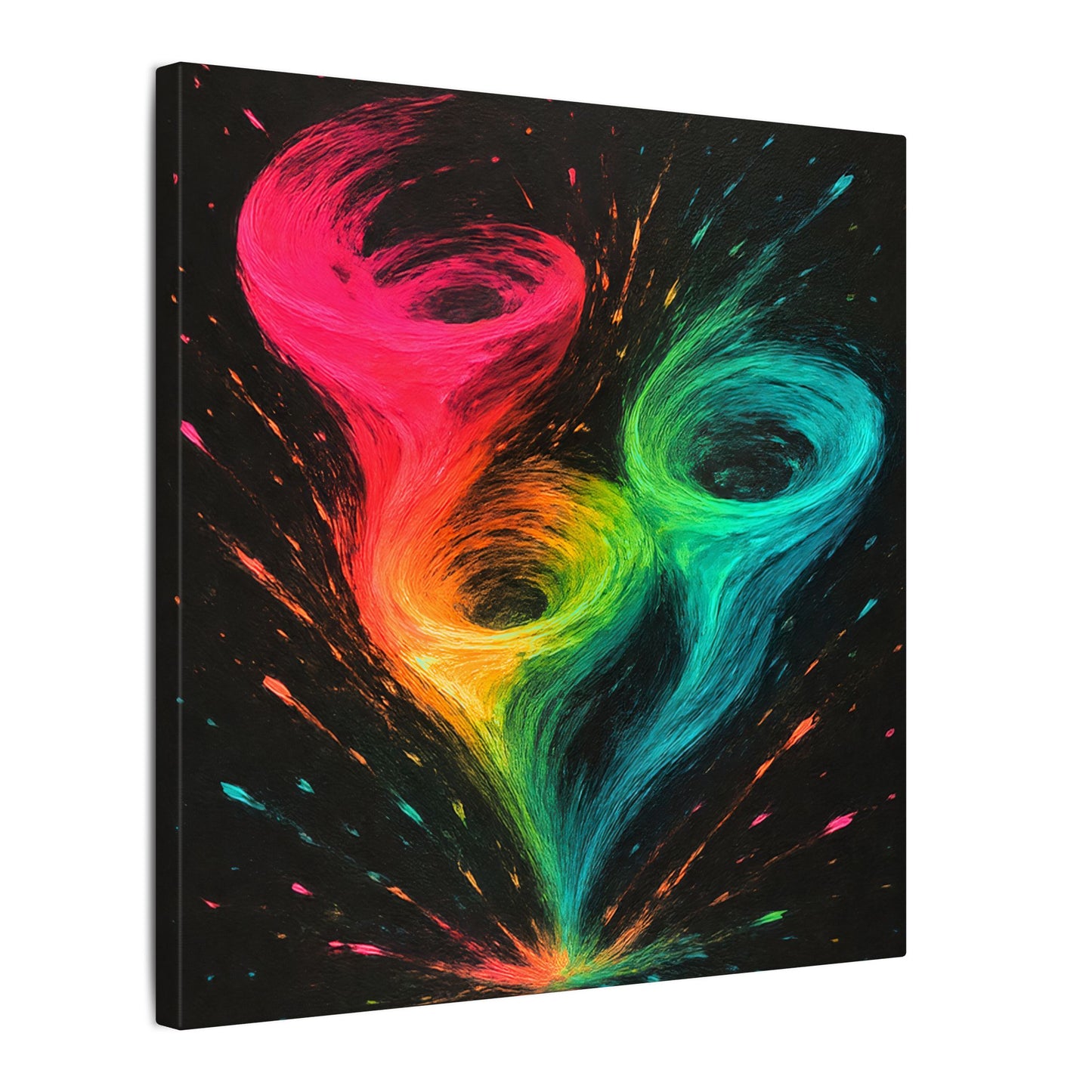 Abstract Wall Hanging Canvas Print - Cyclone Design