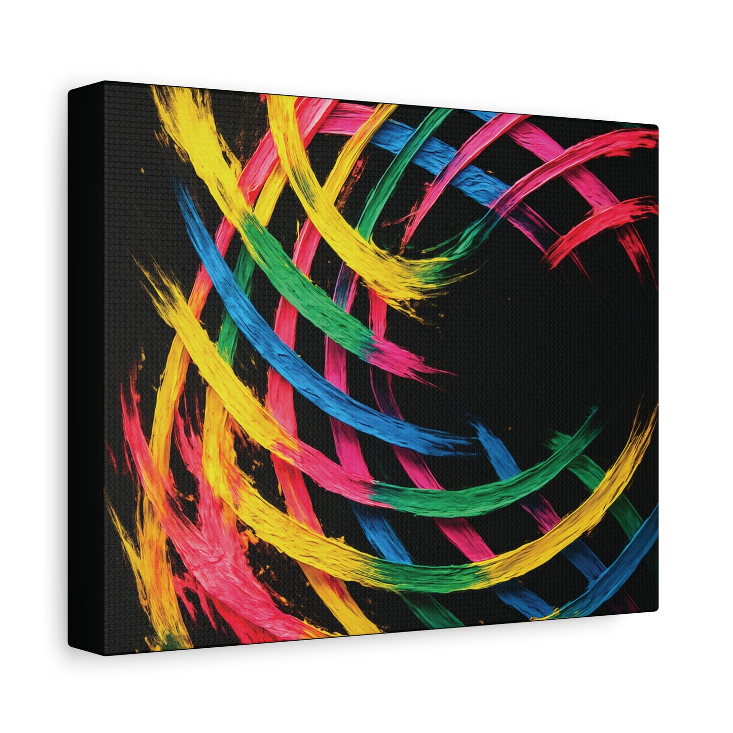 Vibrant Weave Canvas Print - 1.25