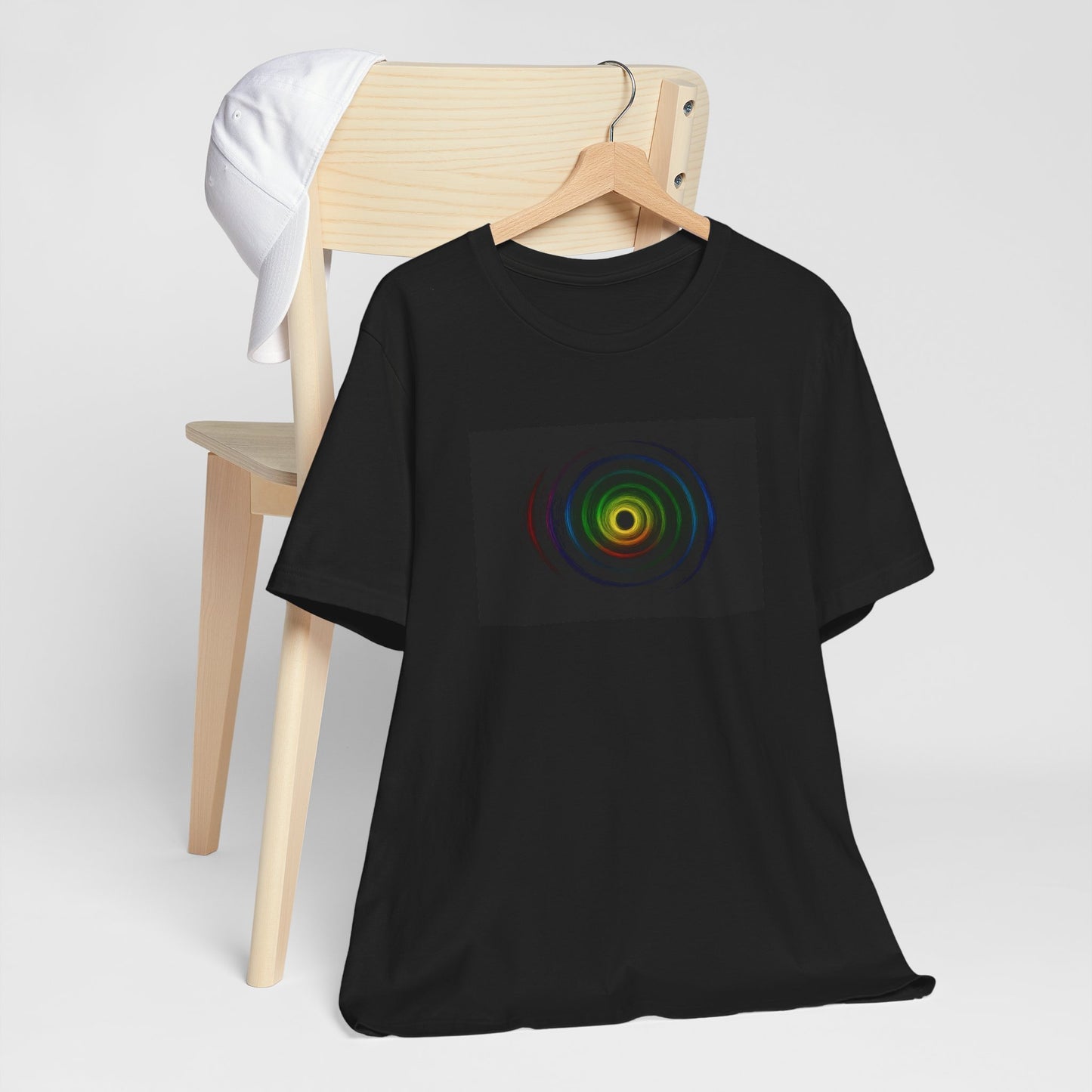 Colorful Wave Unisex Tee - Cyclone Design