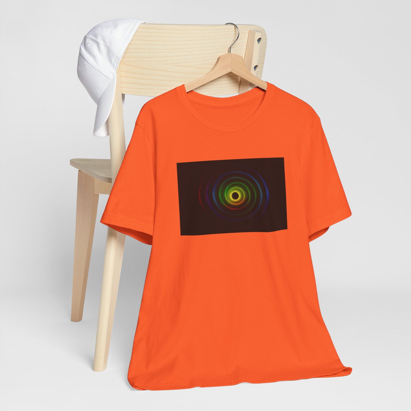 Colorful Wave Unisex Tee - Cyclone Design