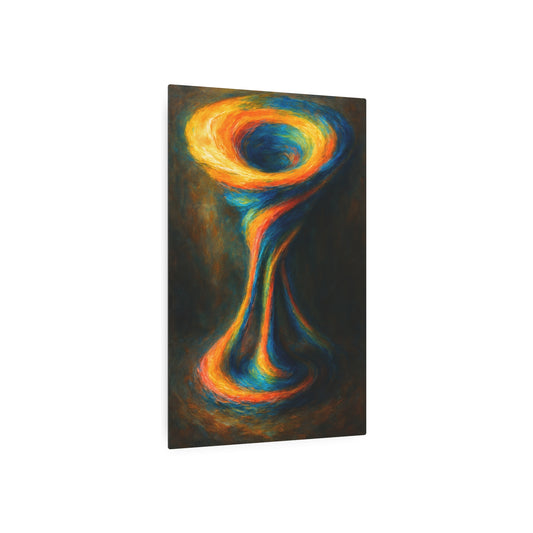 Colorful Wall Decor Metal Art - Cyclone Design