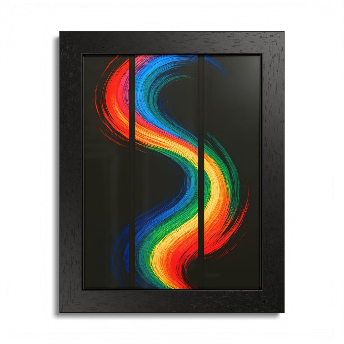 Colorful Art Print - Weave Design