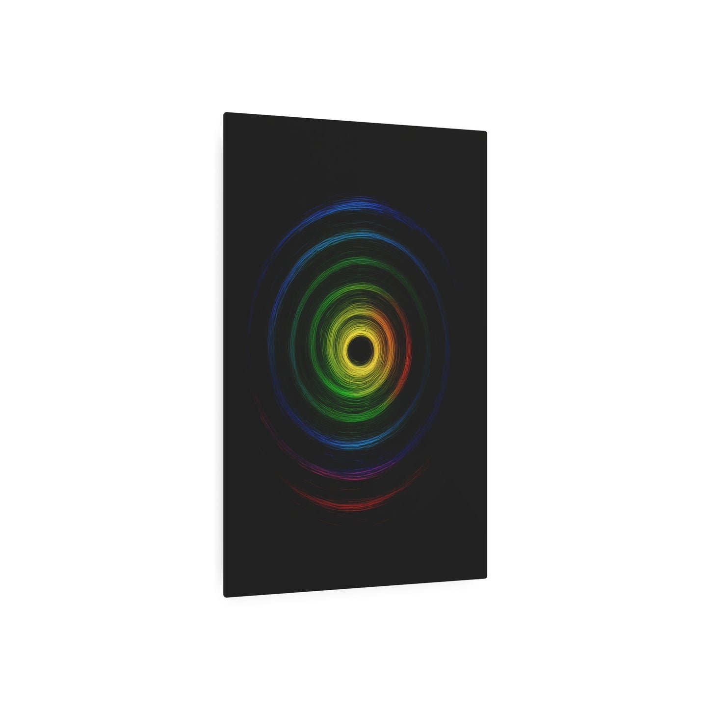 Colorful Spiral WallArt Metal Print - Cyclone Design
