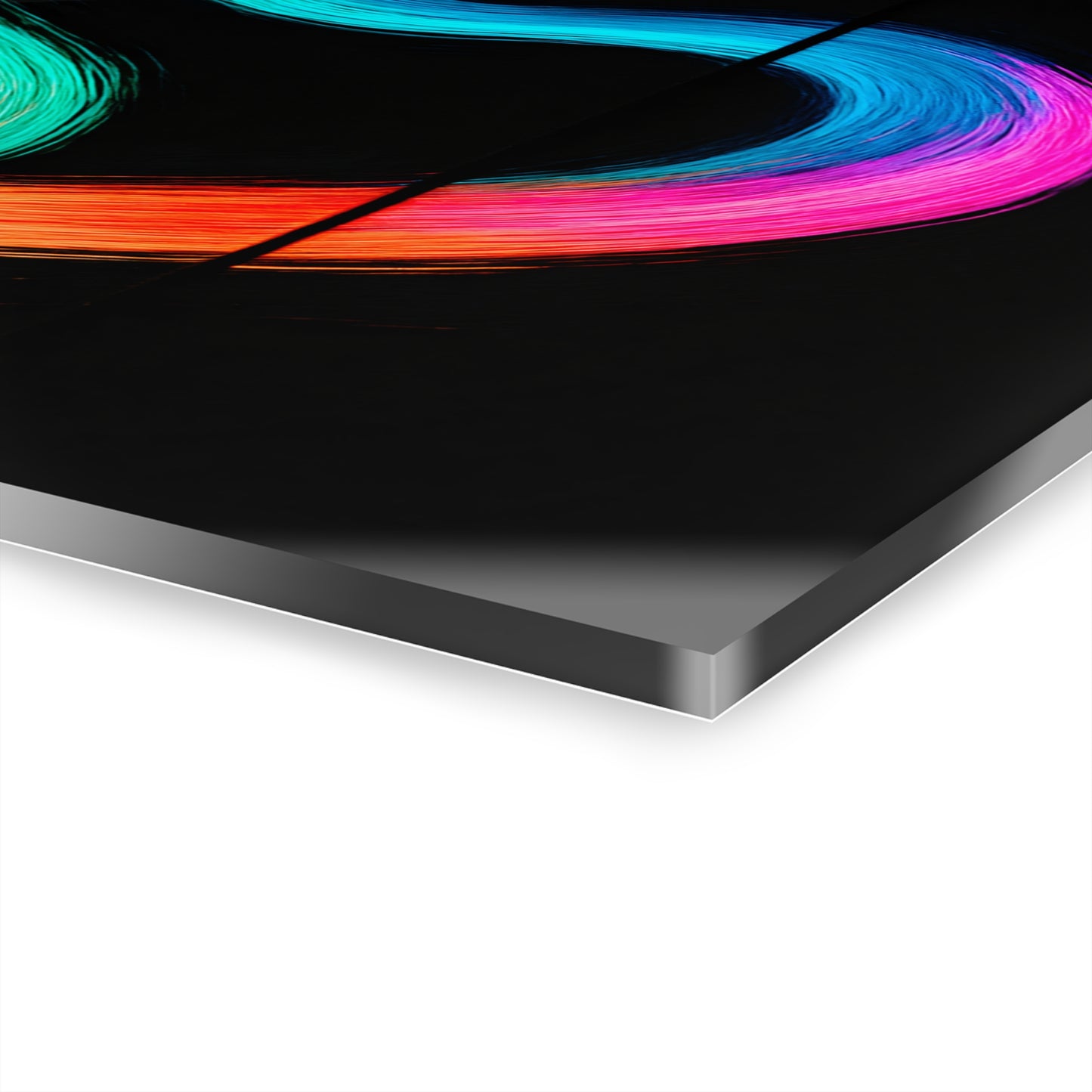 Modern Home Acrylic Wall Art Print - Weave Design