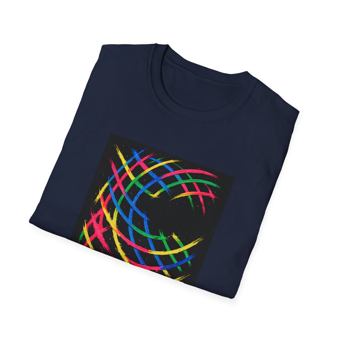 Unisex Softstyle T-Shirt - Weave Design