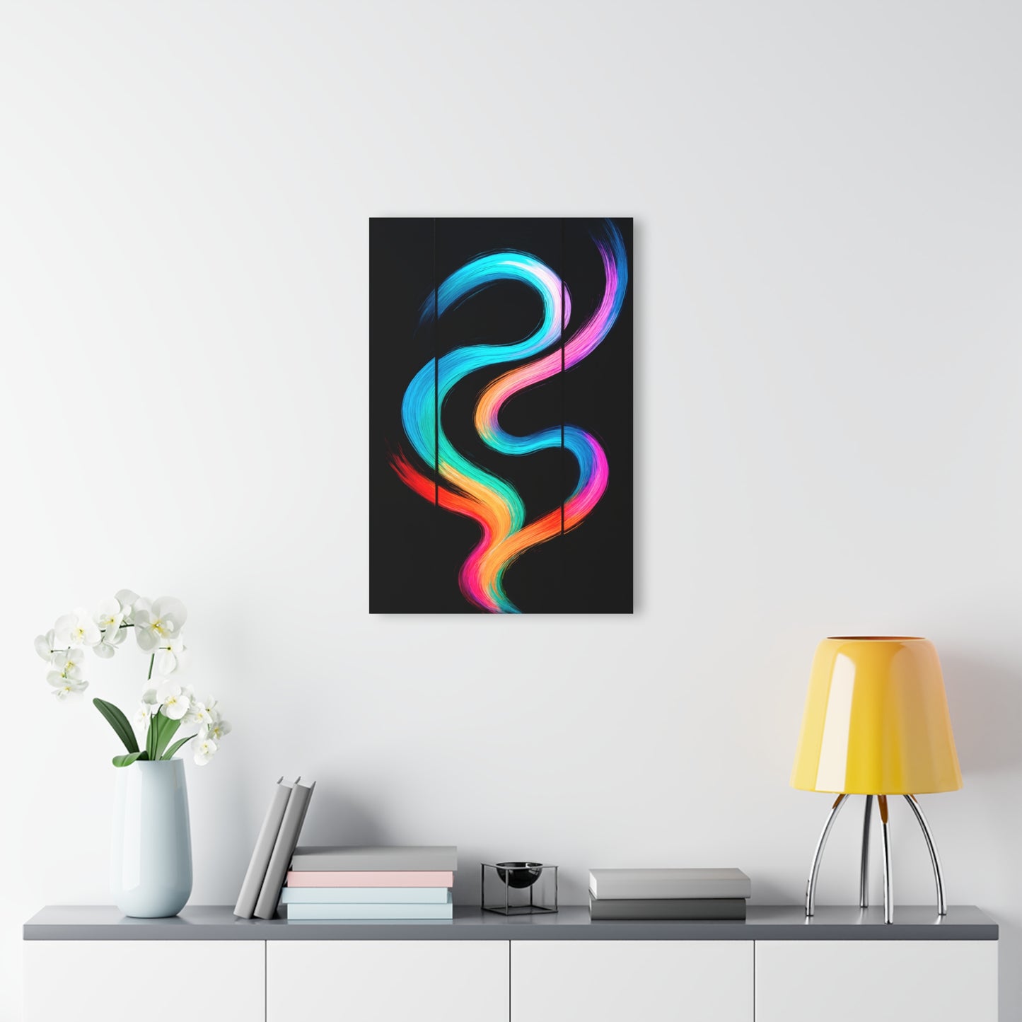 Modern Home Acrylic Wall Art Print - Weave Design
