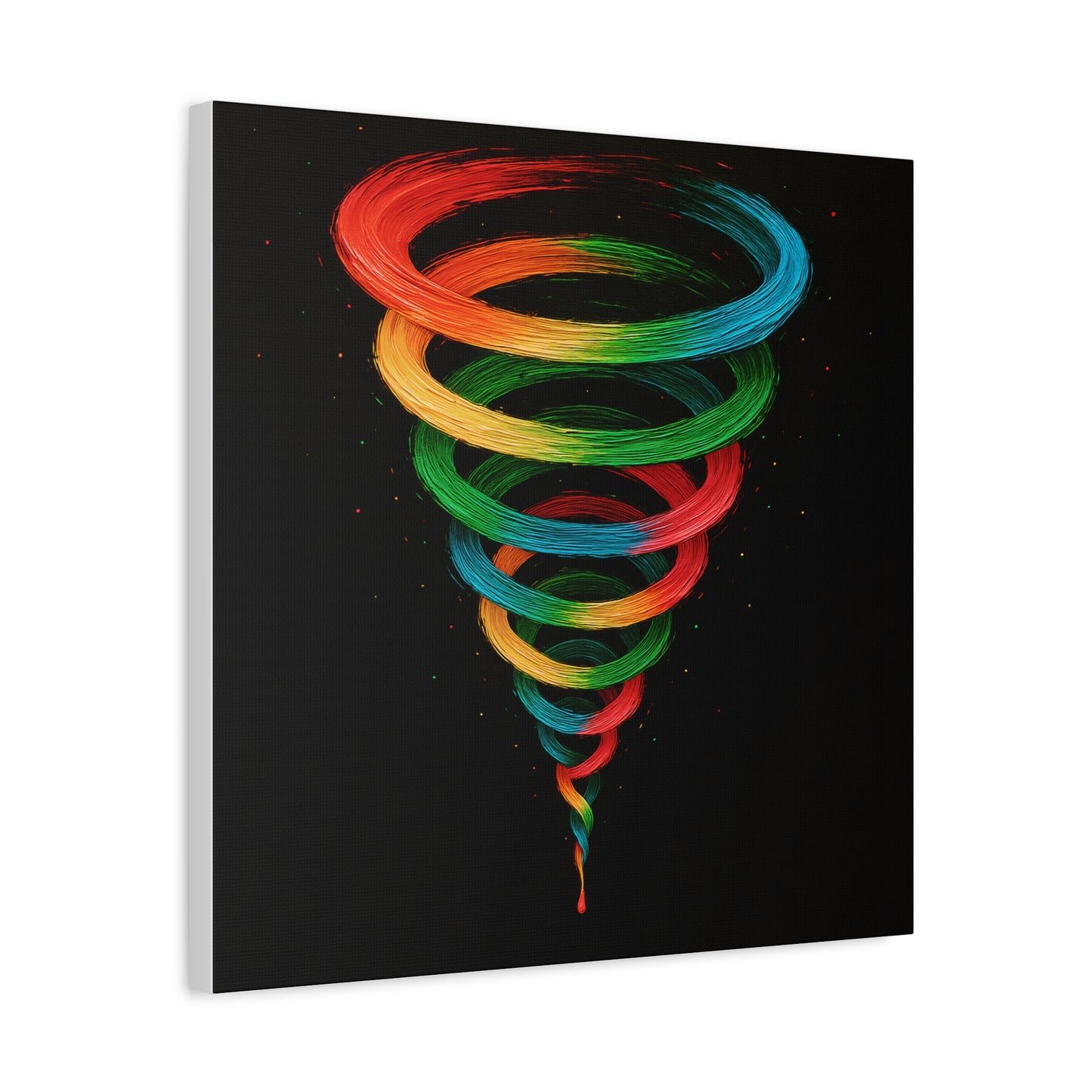 Vibrant Tornado Canvas Wall Art - Cyclone Design