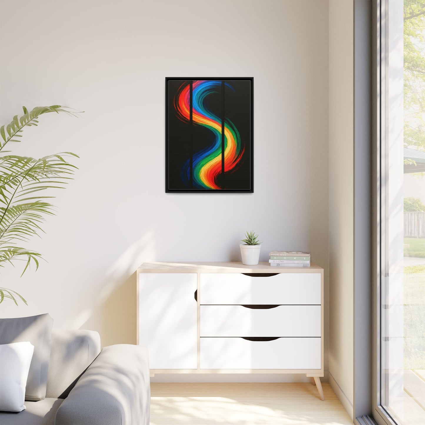 Modern Aesthetic Wall Decor - Weave Design