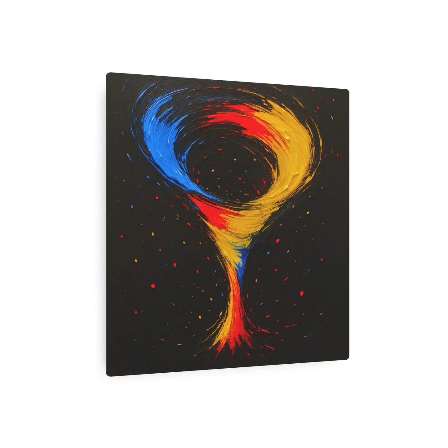 Colorful Metal Wall Art - Cyclone Design