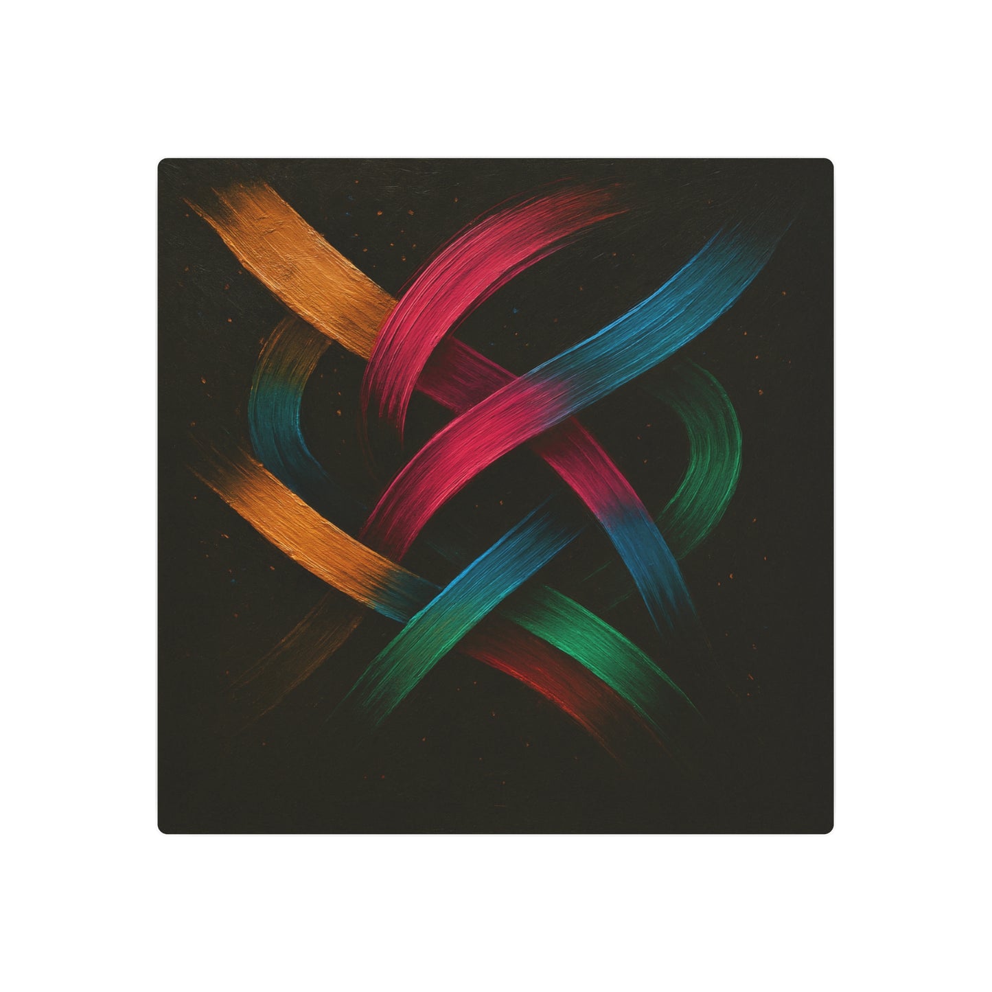 Modern Home Metal  WallArt - Weave Design