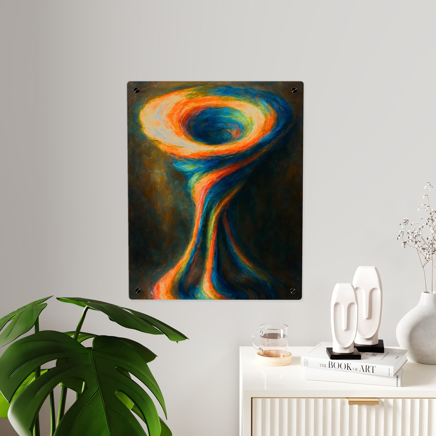Modern Abstract Acrylic Wall Art - Cyclone Design