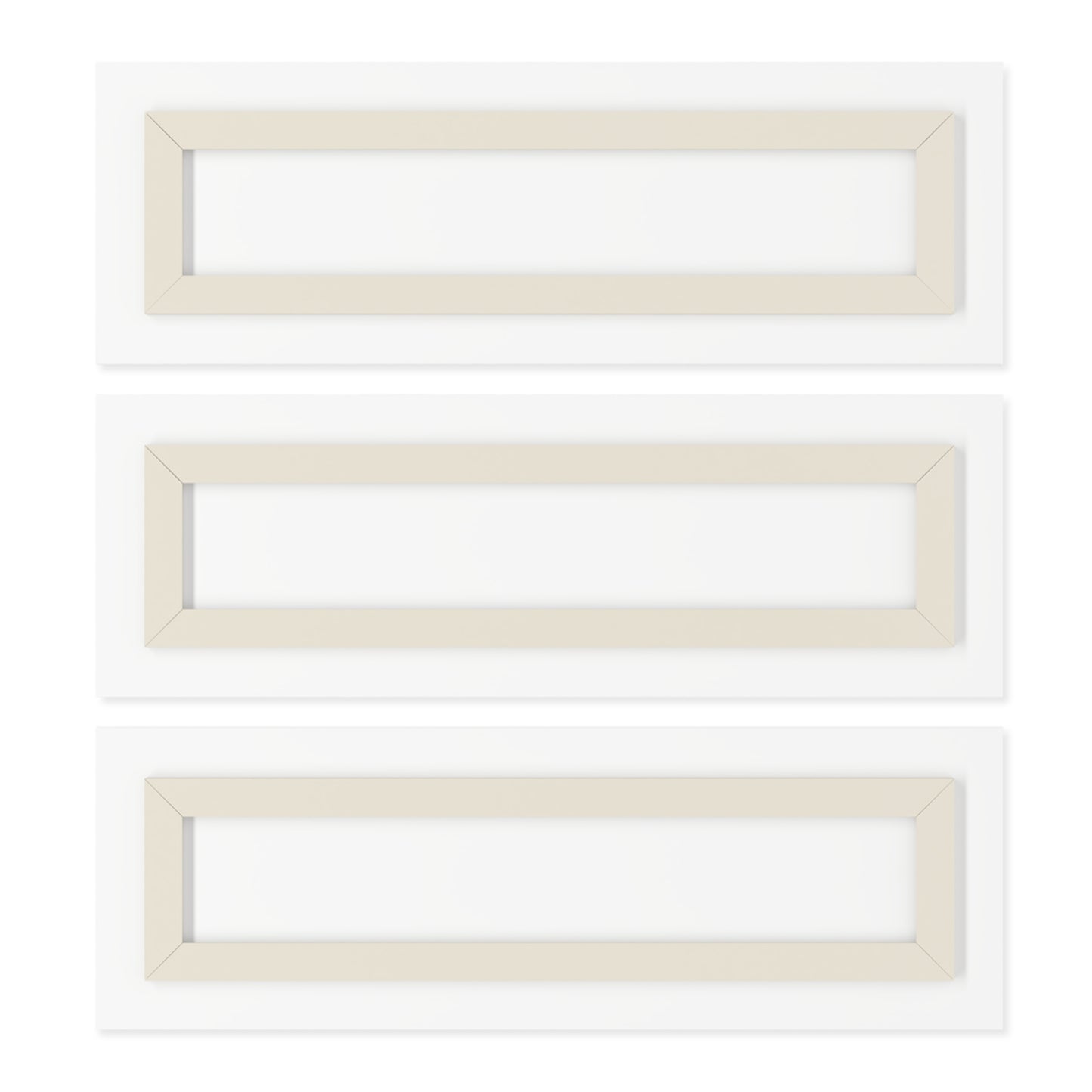 Vibrant Acrylic Triptych Wall Art -  Weave Design