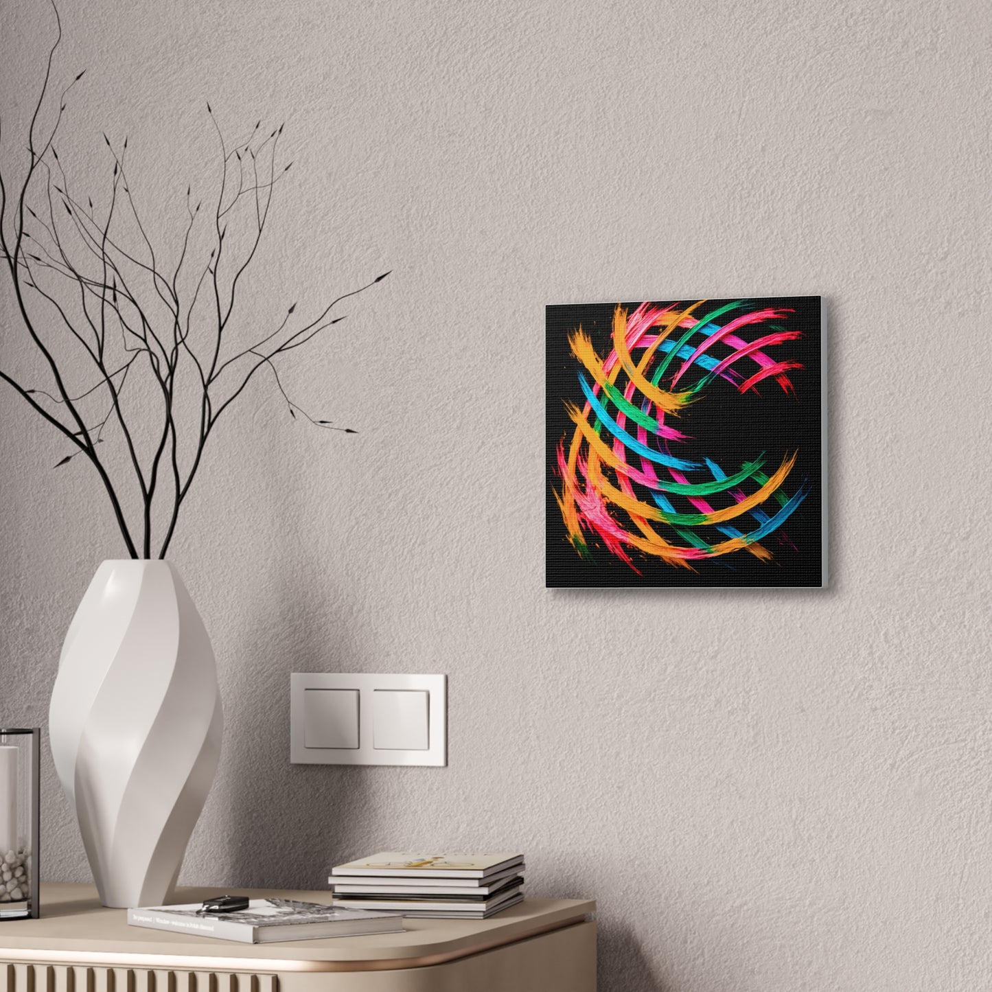 Unique  Canvas Artwork for Any Room - Weave Design