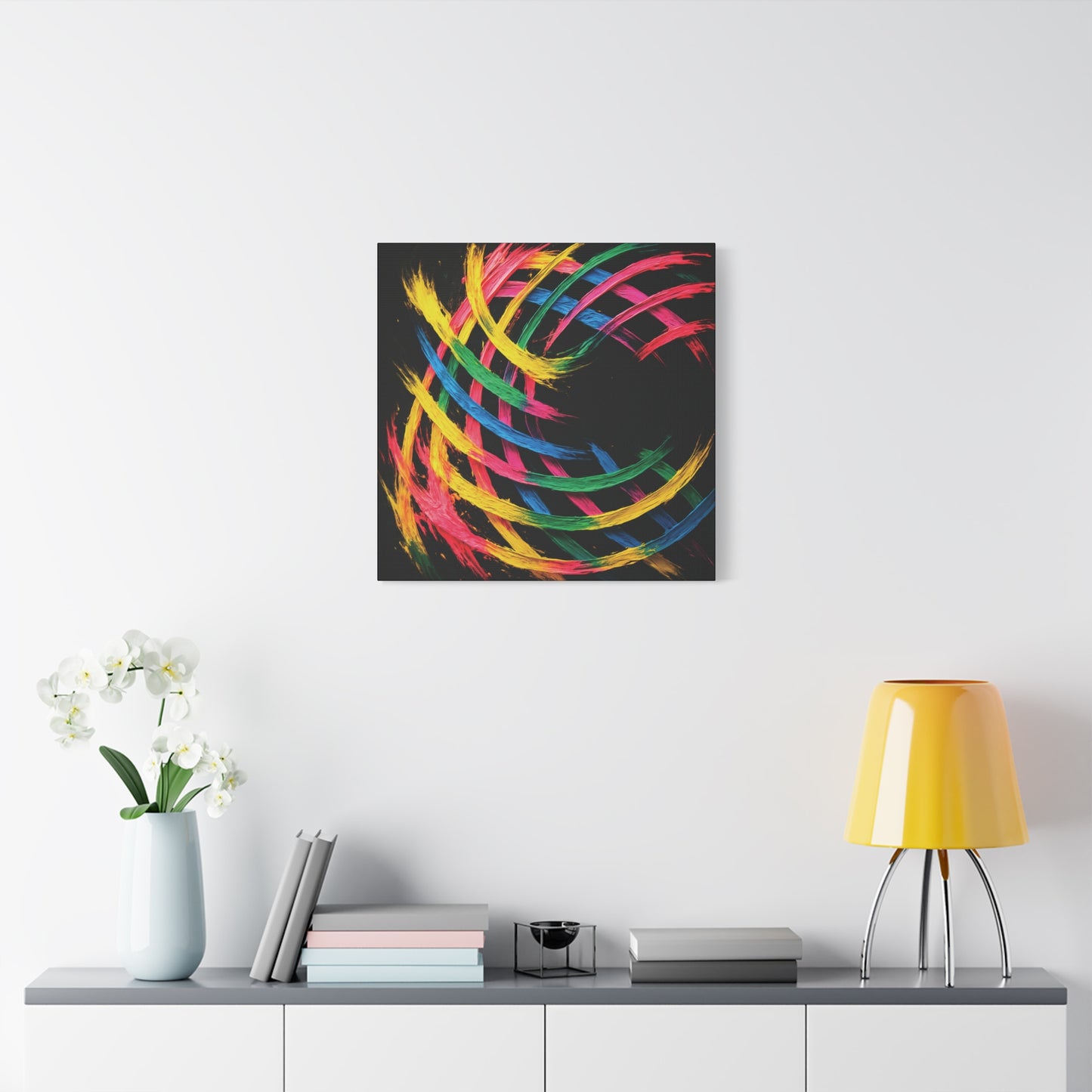 Vibrant Weave Canvas Print - 1.25