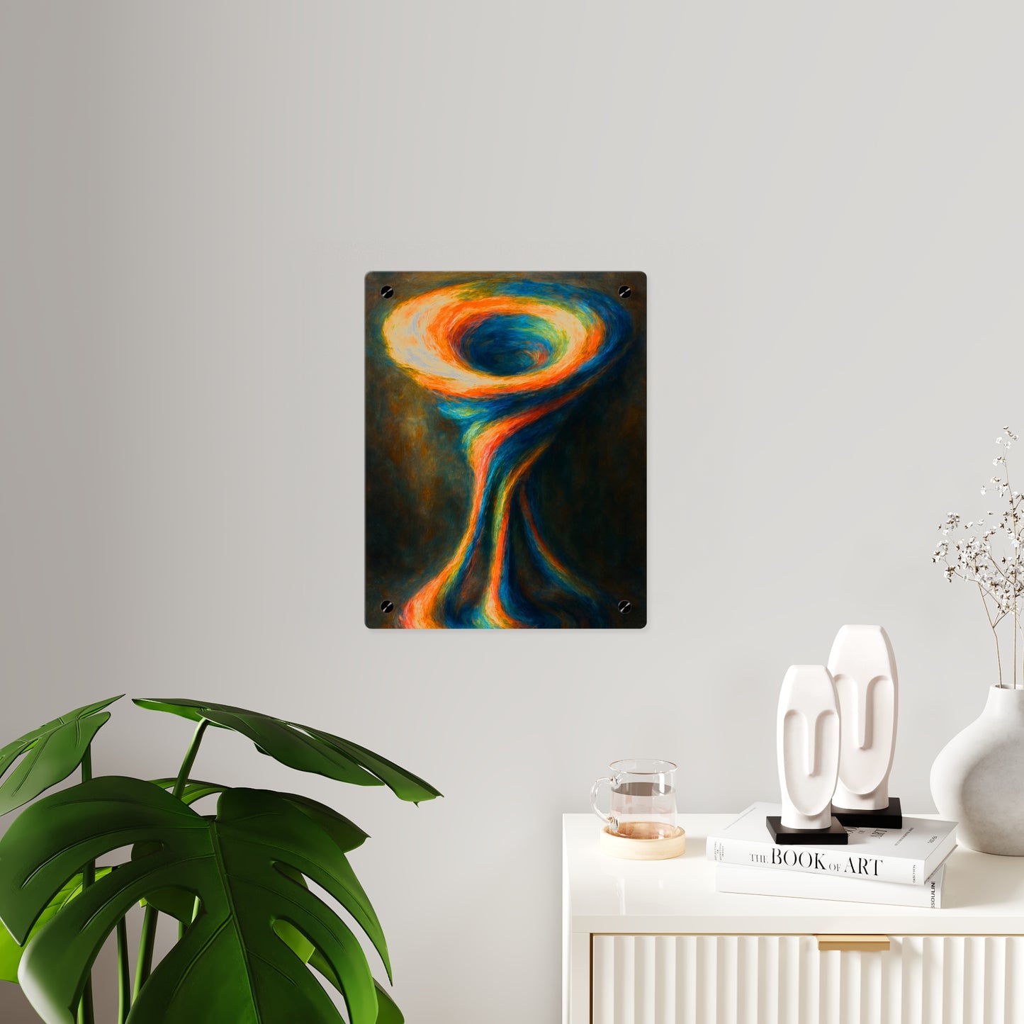 Modern Abstract Acrylic Wall Art - Cyclone Design