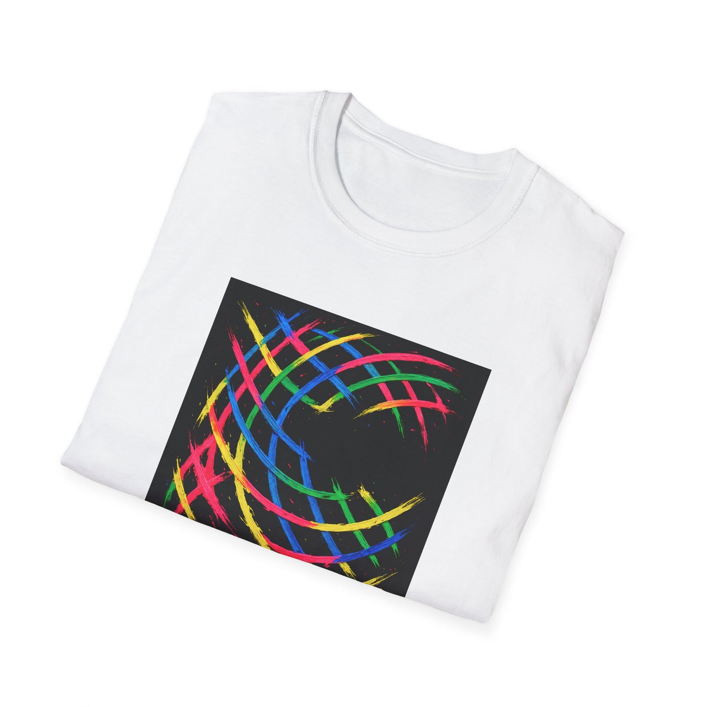 Unisex Softstyle T-Shirt - Weave Design