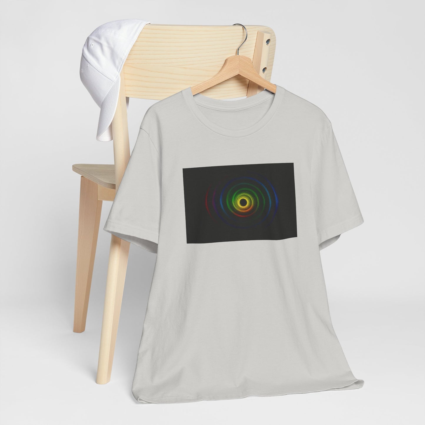 Colorful Wave Unisex Tee - Cyclone Design