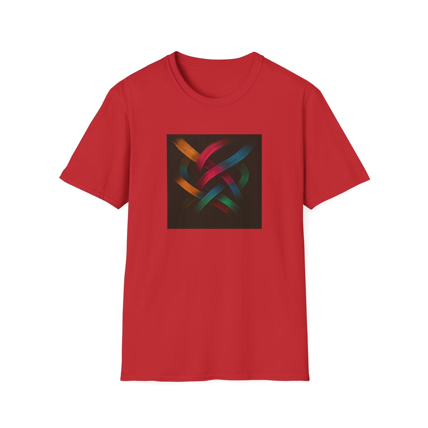 Unisex T-Shirt for Art Lovers - Weave Design