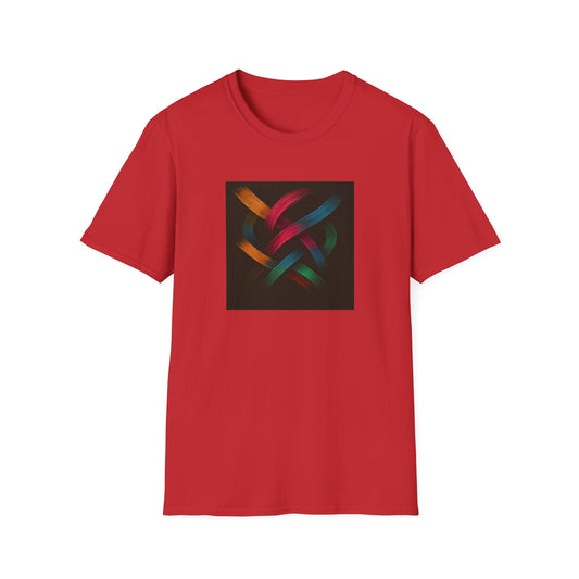 Unisex T-Shirt for Art Lovers - Weave Design