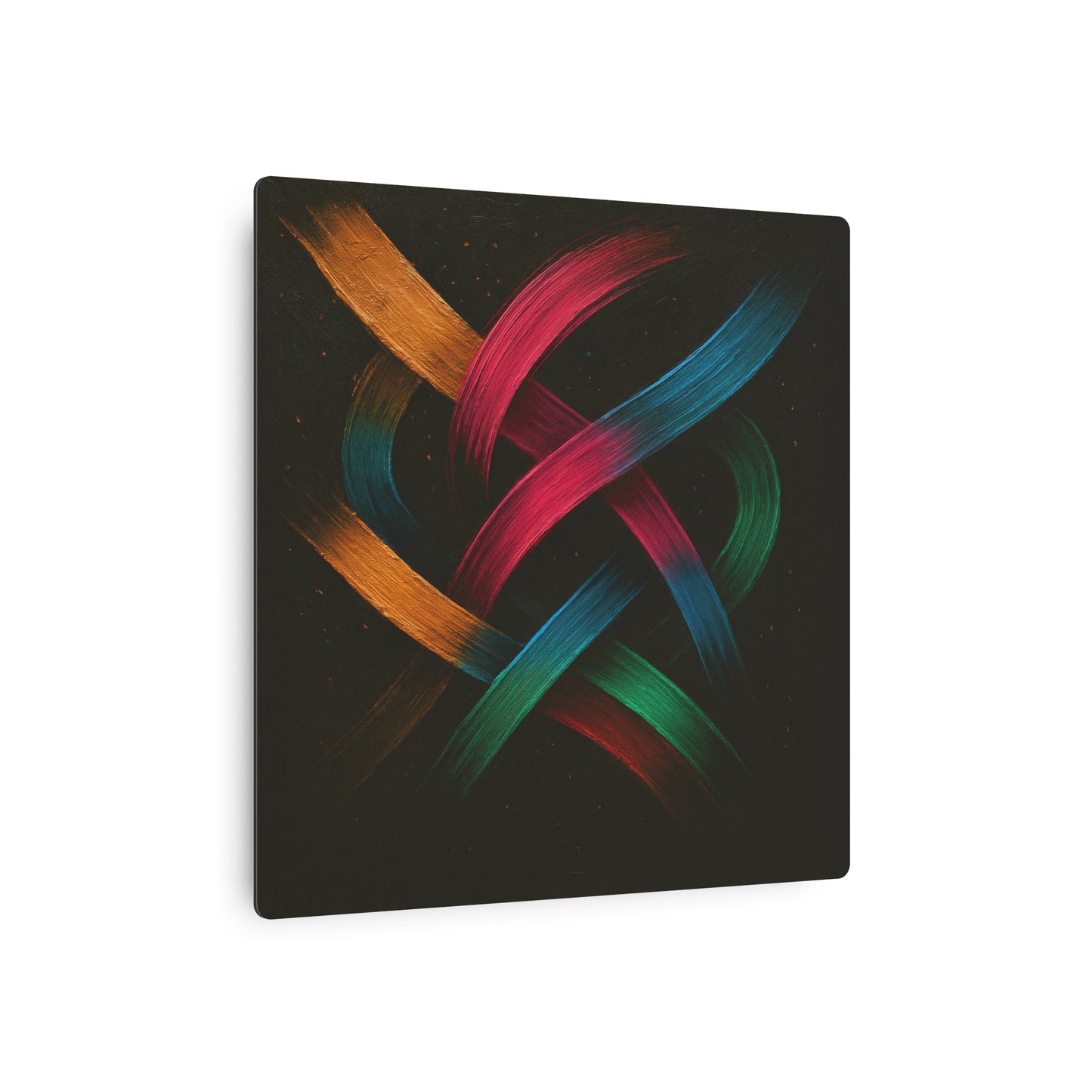 Modern Home Metal  WallArt - Weave Design