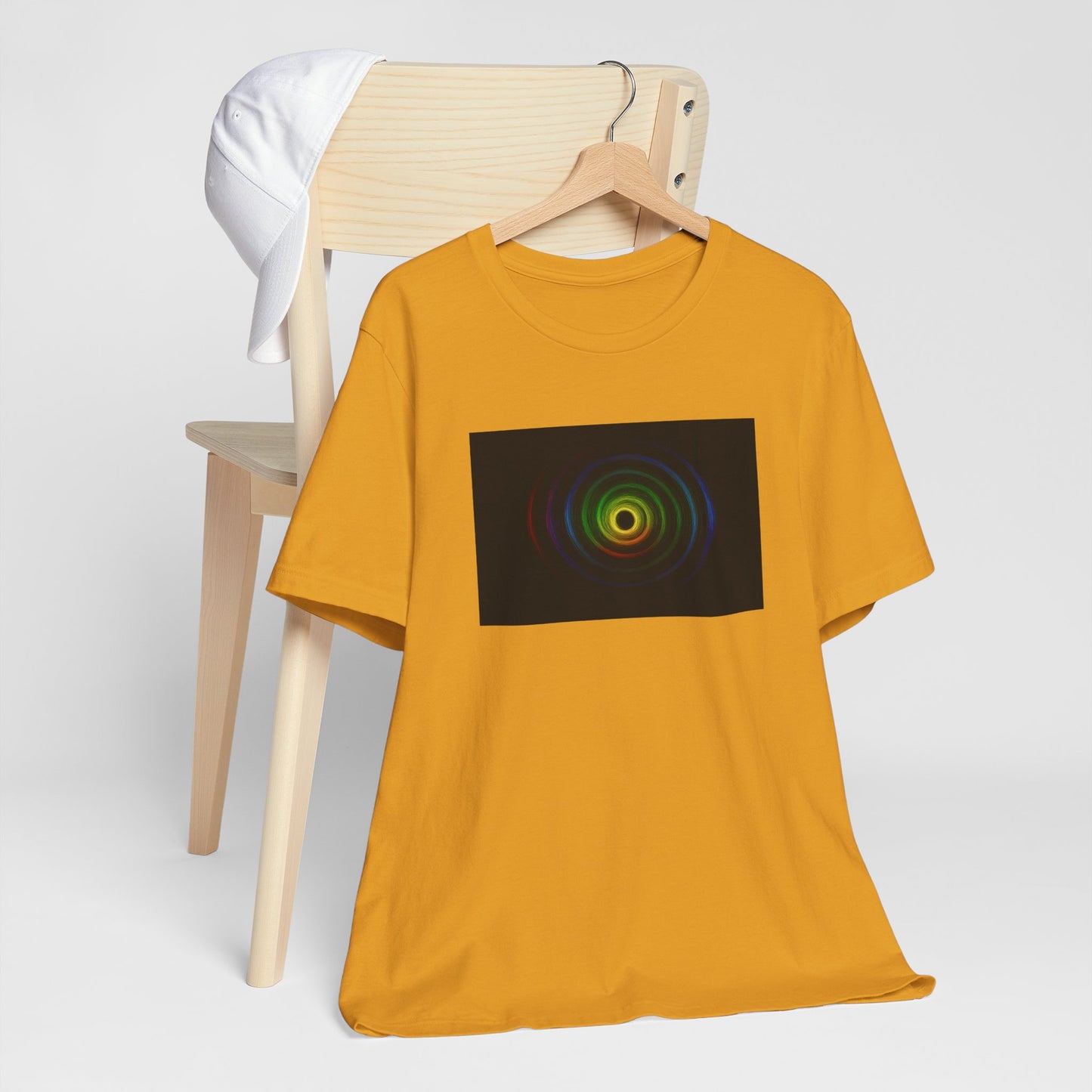 Colorful Wave Unisex Tee - Cyclone Design